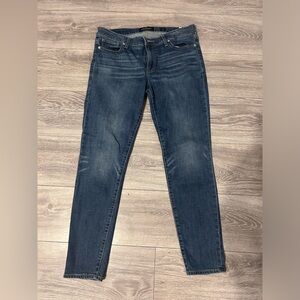LUCKY BRAND WOMENS STELLA SKINNY BLUE JEANS SIZE 12 / 31 PREOWNED